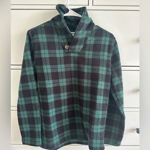 Old Navy Checkered Fleece Pullover